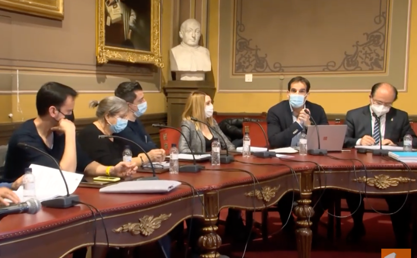 La abstención responsable del PSOE permitió aprobar el presupuesto municipal de Barbastro